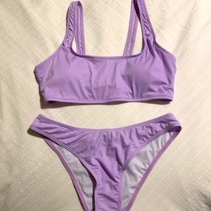 Purple bikini
